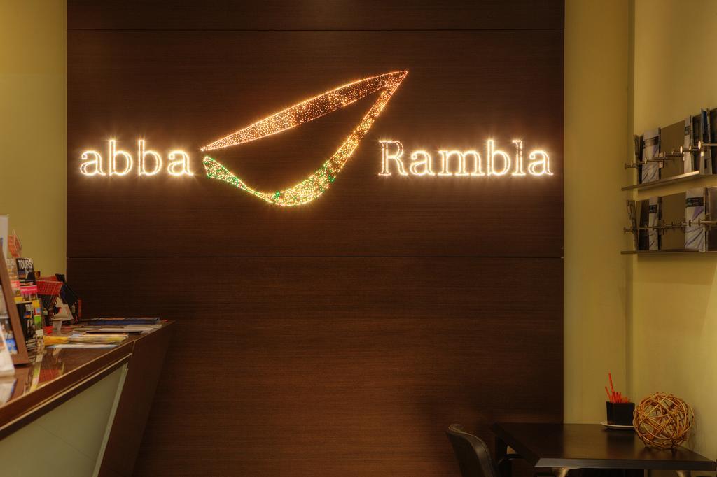 Abba Rambla Hotel Barcelona Kültér fotó